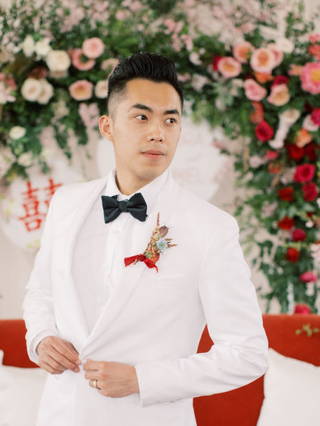 Chinese Wedding Groom Outfit, Modern Chinese Wedding Outfit