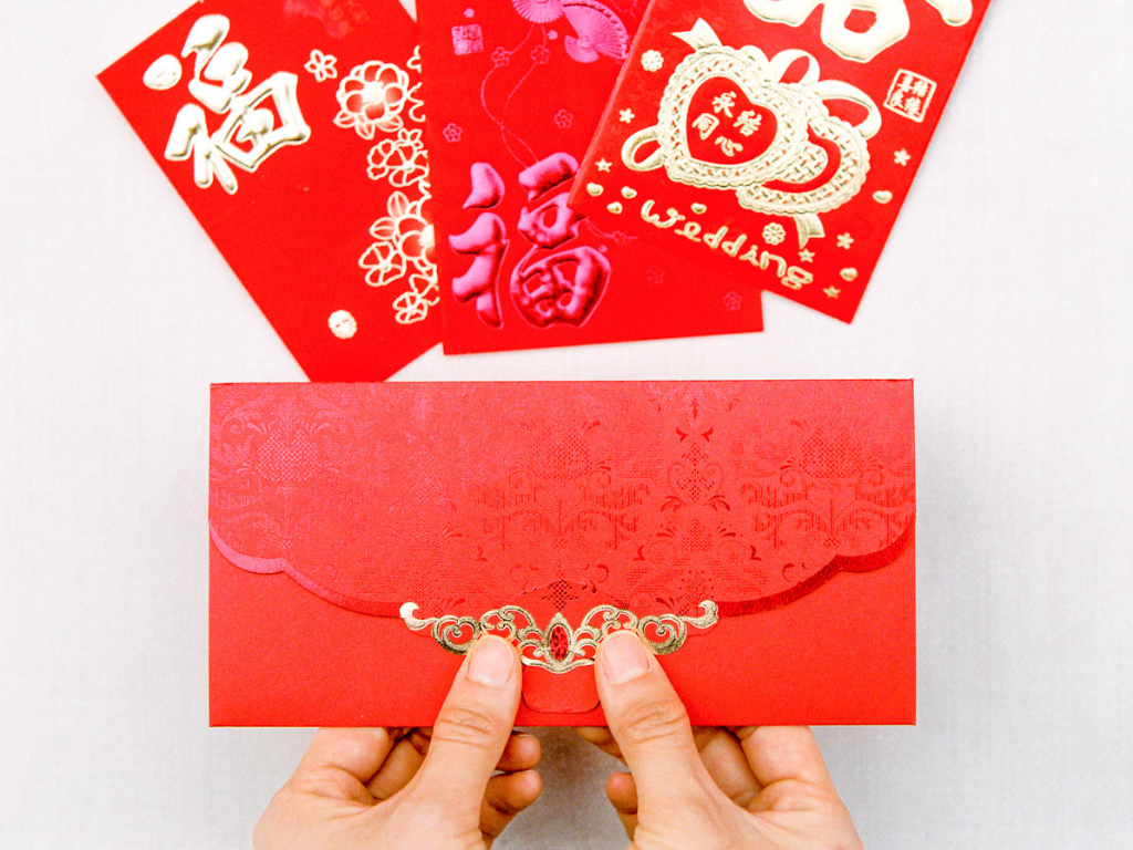 Chinese Wedding Tea Ceremony Red Envelopes